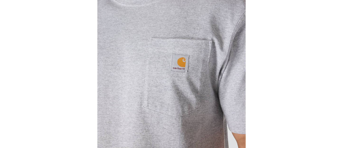 Loose Fit Heavyweight Short-Sleeve Pocket T-Shirt -K87