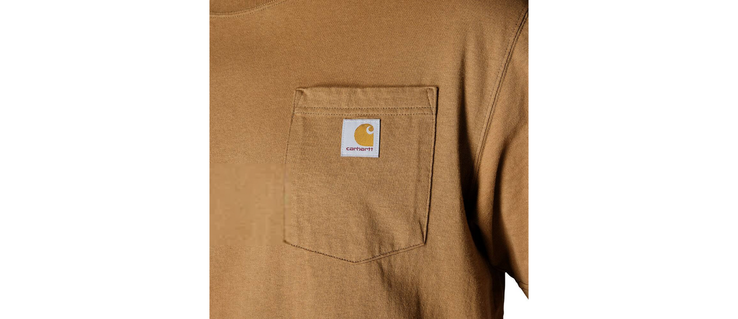 Loose Fit Heavyweight Short-Sleeve Pocket T-Shirt -K87