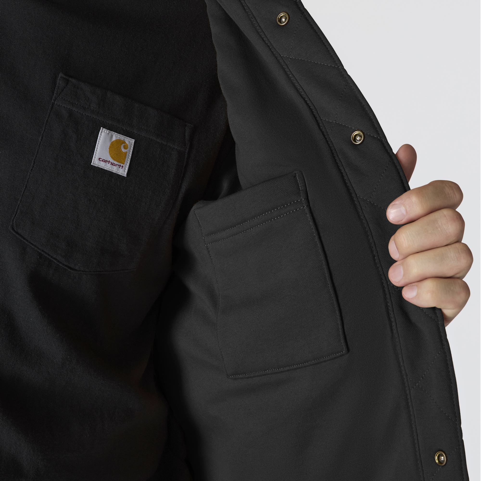 Rain Defender® Loose Fit Heavyweight Quilted Snap Front Shirt Jac - 107270