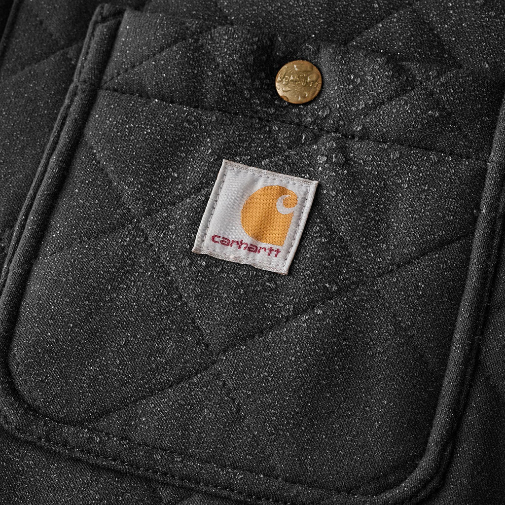 Rain Defender® Loose Fit Heavyweight Quilted Snap Front Shirt Jac - 107270