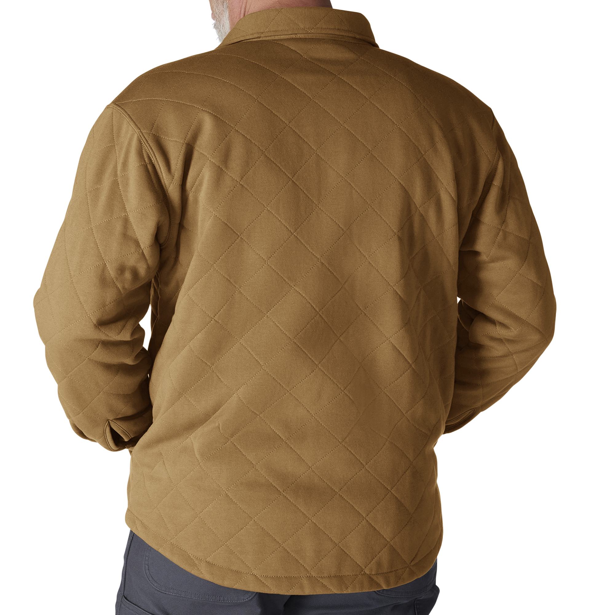 Rain Defender® Loose Fit Heavyweight Quilted Snap Front Shirt Jac - 107270