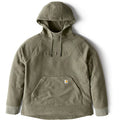 Dusty Olive Heather Women's Carhartt Force® Force Oversized-Fit Fleece Hooded Sweatshirt 107142