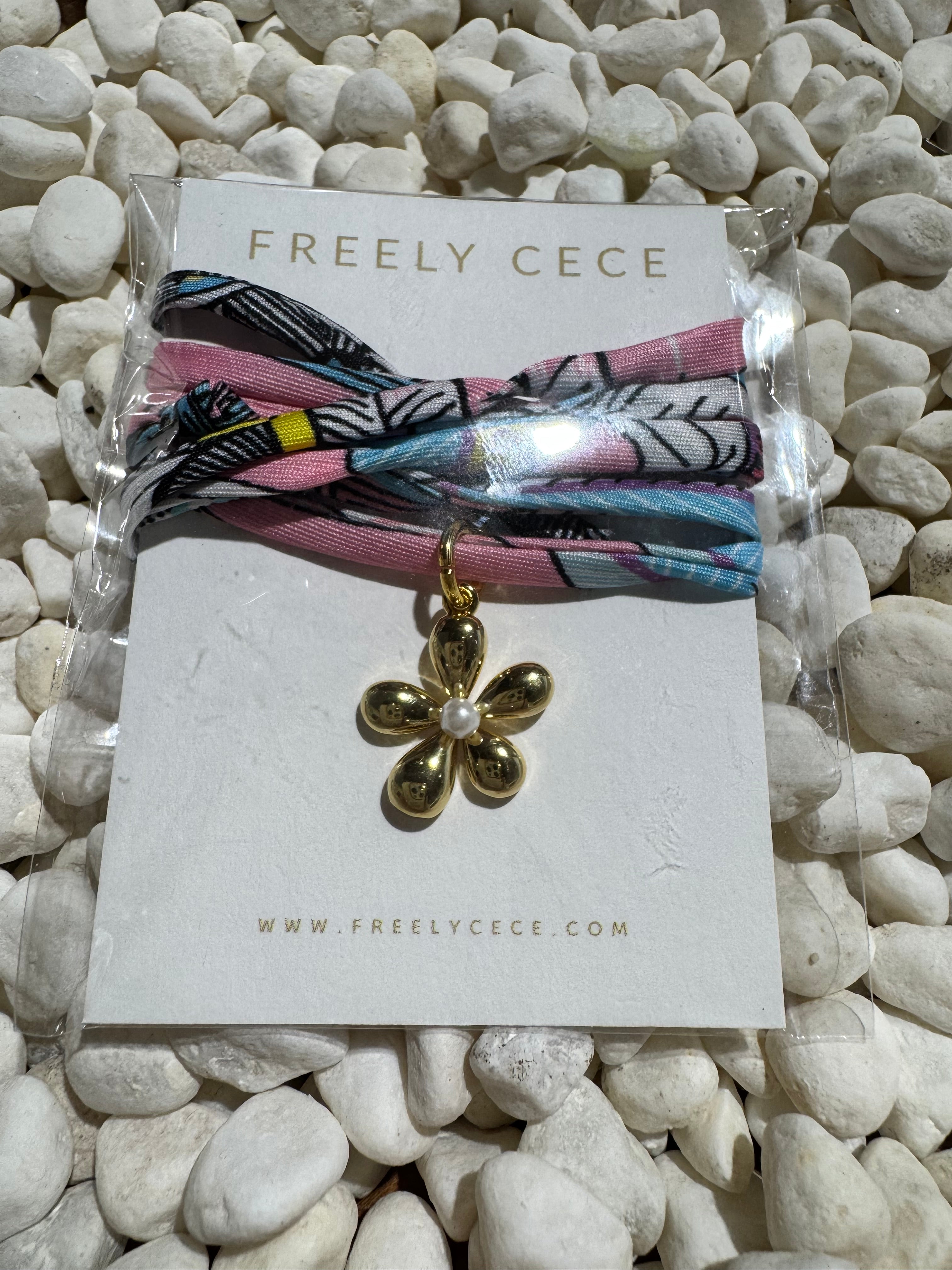 Multicolor Summer Silk Cord Charm Wrap Necklace Bracelet