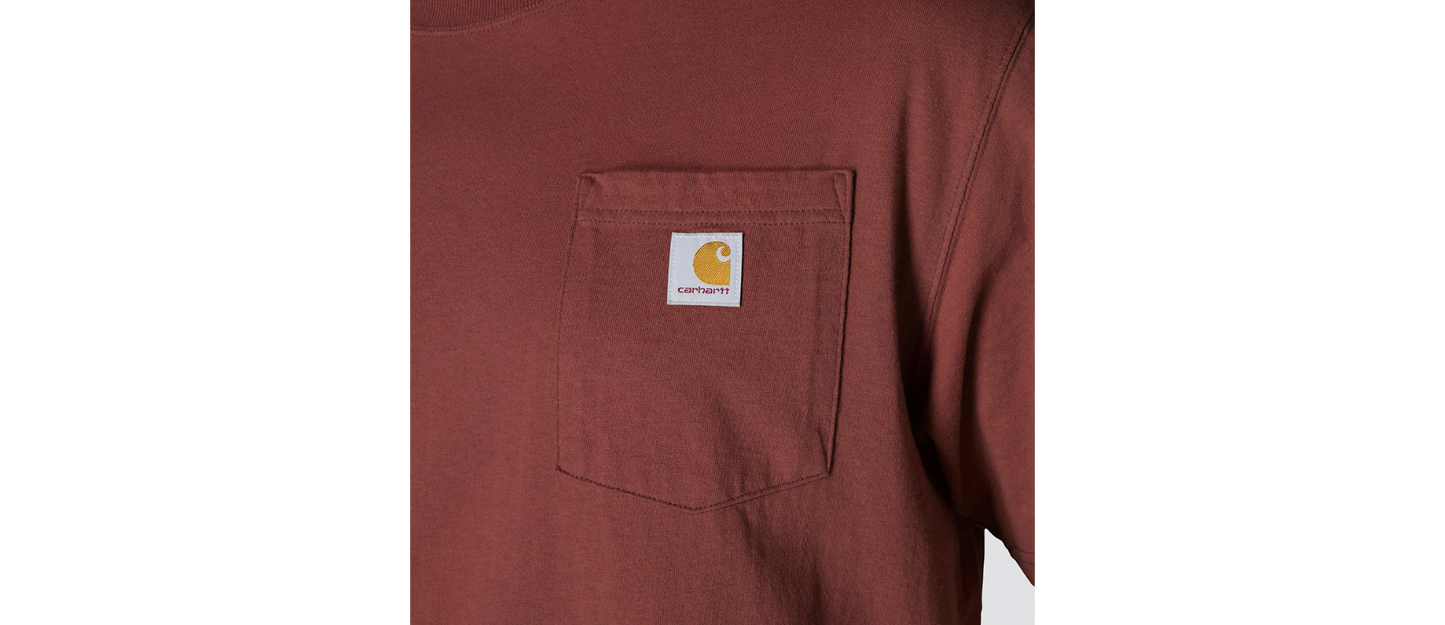 Loose Fit Heavyweight Short-Sleeve Pocket T-Shirt -K87