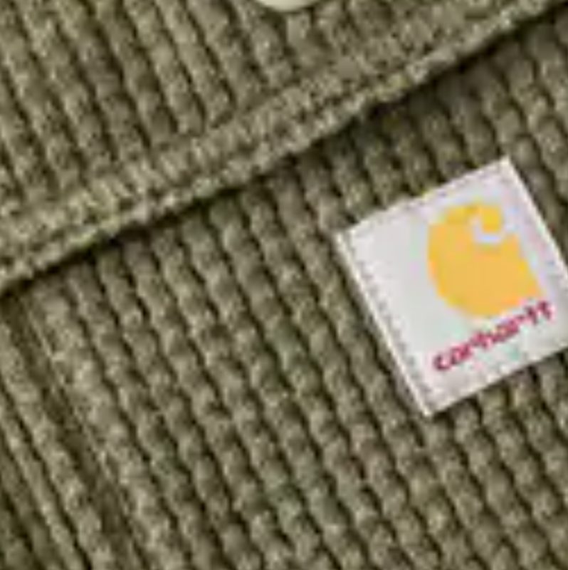 Women's Oversized-Fit Heavyweight Waffle Knit Shirt - 107134