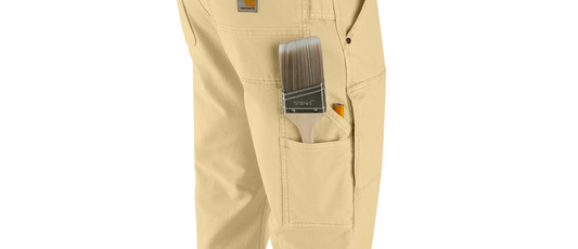 Rugged Flex Relaxed Fit Garment Dyed Duck Double-Front Utility Pant 106595