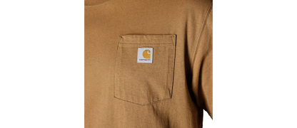 Loose Fit Heavyweight Short-Sleeve Pocket T-Shirt -K87