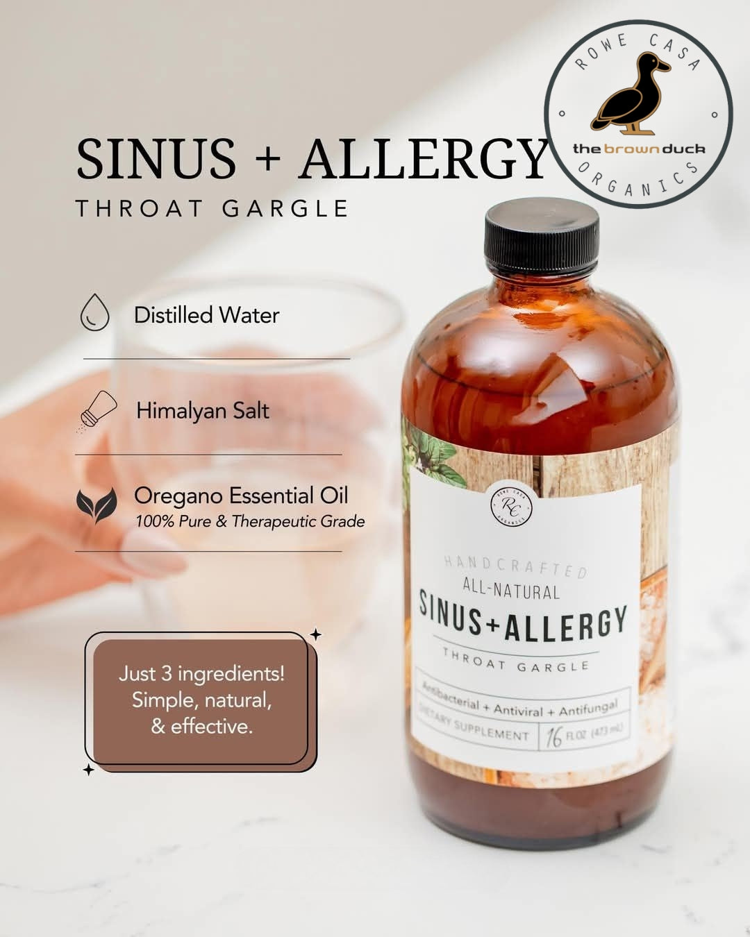 SINUS & ALLERGY GARGLE